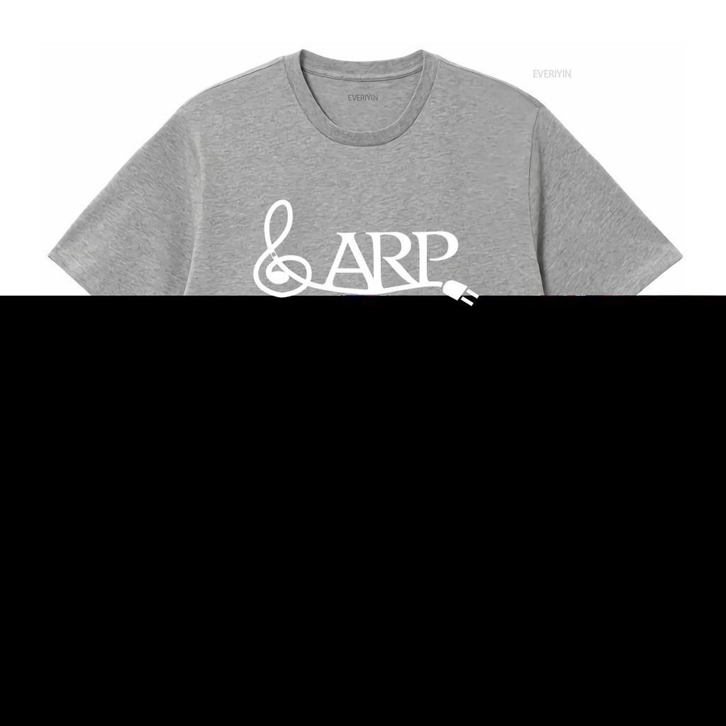 ARP Instruments T Shirt 100 Cotton Retro Analog Synthesiser Design Music Tech vintage Washed Versatile Stretched fashion Soft
