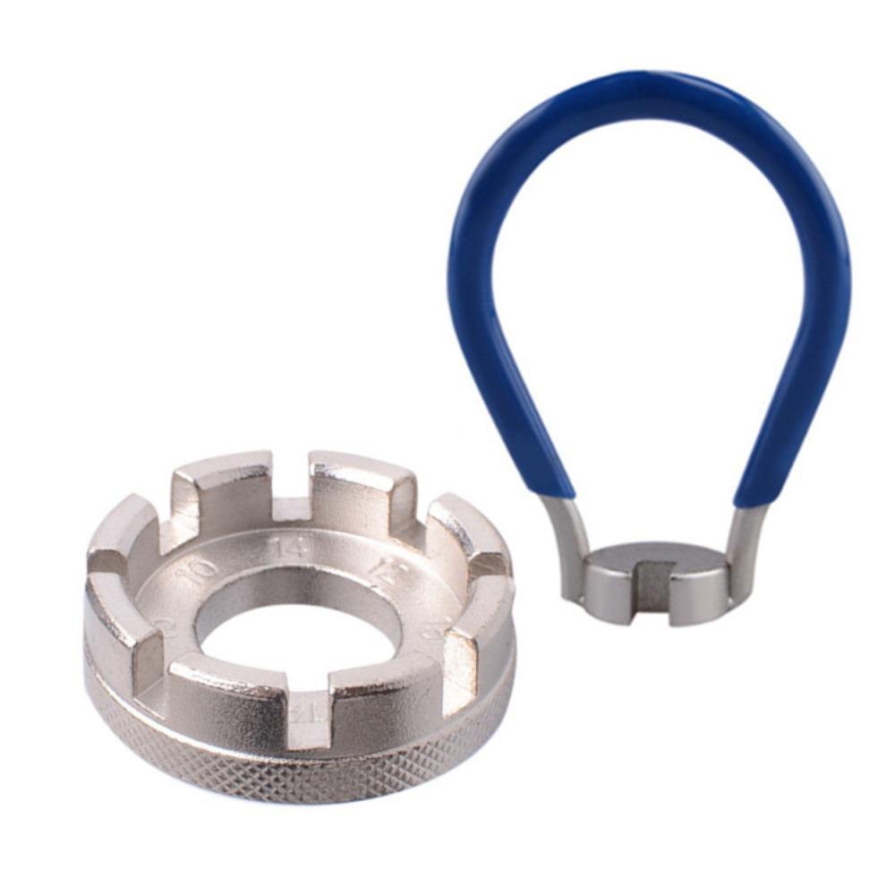 Heavy-Duty Bicycle Spoke Wrench Tools Steel Wheel Rim Spanner  Bike Disassemble