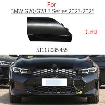 For BMW G20 G21 M Sport Car Front Bumper Tow Hook Cover Cap Black For BMW 3 Series 2022-2024 320 323 325 330i 51118085456