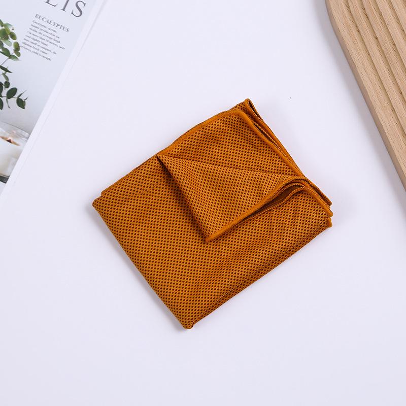 Cooling Icy Silk Fitness Towel - Cold Sports Towel