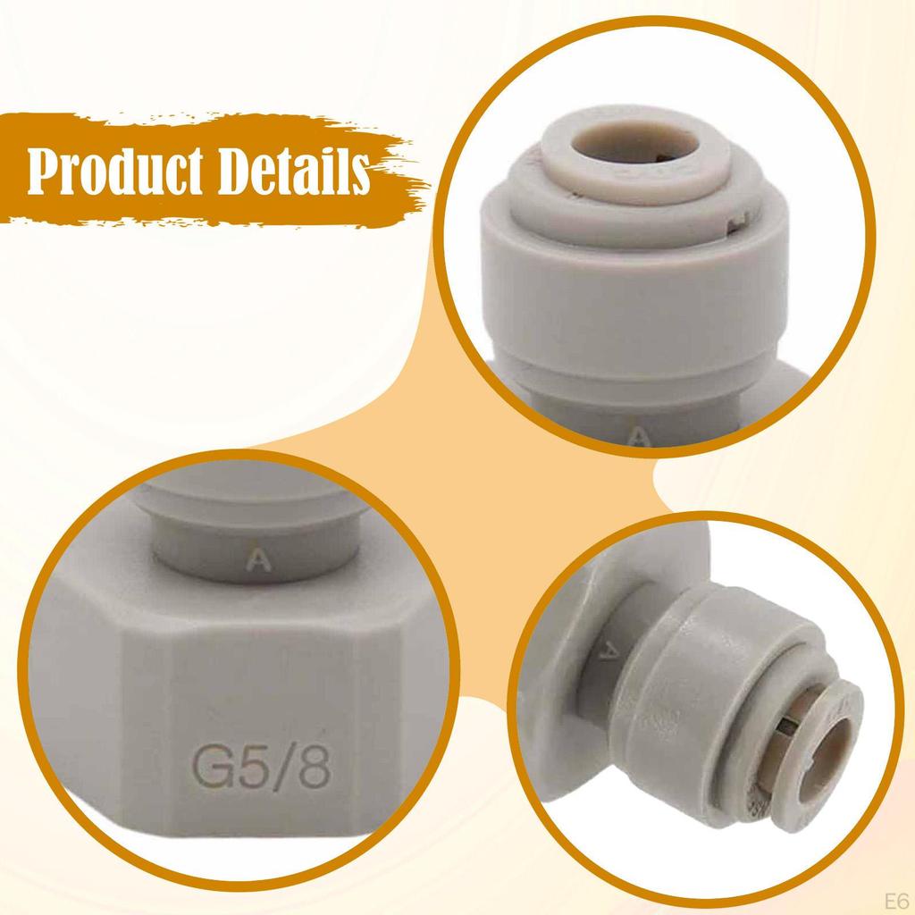 Beer Push In Fitting Joint Quick Connection Brew Accessories Leakproof