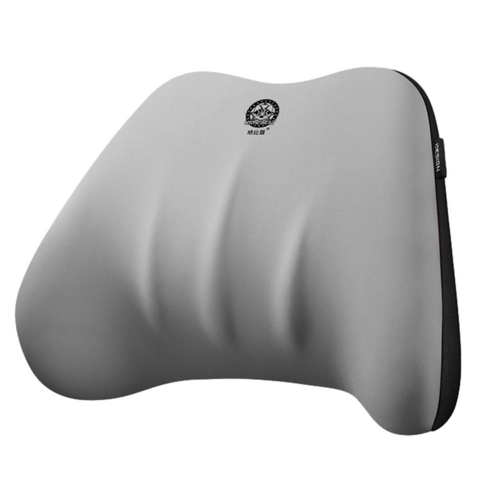 Car Lumbar Cushion Car Waist Support Made Of Memory Foam Memory Foam Seat Back Head Rest Pillow Breathable Support Pillow For