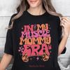 IN MY MUSCLE MOMMY ERA Letter Print Cotton Woman T-shirt Y2k Fun Cartoon Graphic Summer Fashion Casual Loose Couple T-shirt