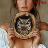 Vintage Owl Metal Wall Art Rustic Home Decor Kitchen Living Room
