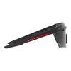 Prada Logo Mirrored Irregular Sunglasses Men sunglasses Black 0PS01YS1BO06F
