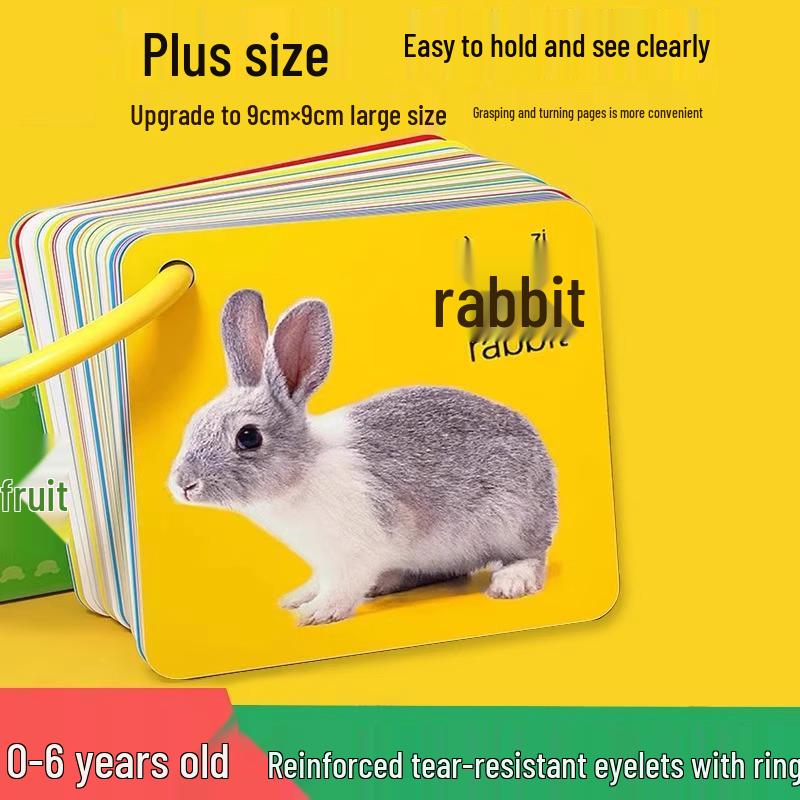 Neuling 1.38: Zwei Tier-Karteikartenbücher für die Alphabetisierung und Erkennung von Babys