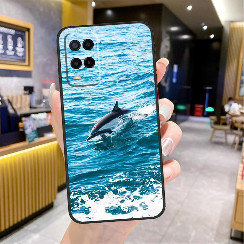 

Dolphin Case For Oppo A80 A40 A60 A18 A38 A58 A78 A98 A96 A76 A16 A94 A74 A54 A15 A17 A57 A77 A5 Pro OPPO A57 5G
