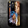 Anime S-Saint S-Seiya Soft Phone Case for iPhone 16 16E 17 Air 15 Pro Max 14 Plus 13 Mini 11 12 7 Black Cover Back Shell