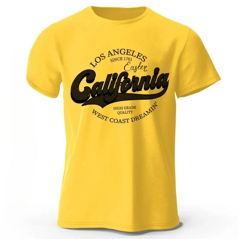 

Летняя мода, тяжелая ретро мужская футболка с английскими буквами из 100% хлопка с принтом и круглым вырезом, высококачественная повседневная уличная футболка для фитнеса XXXL