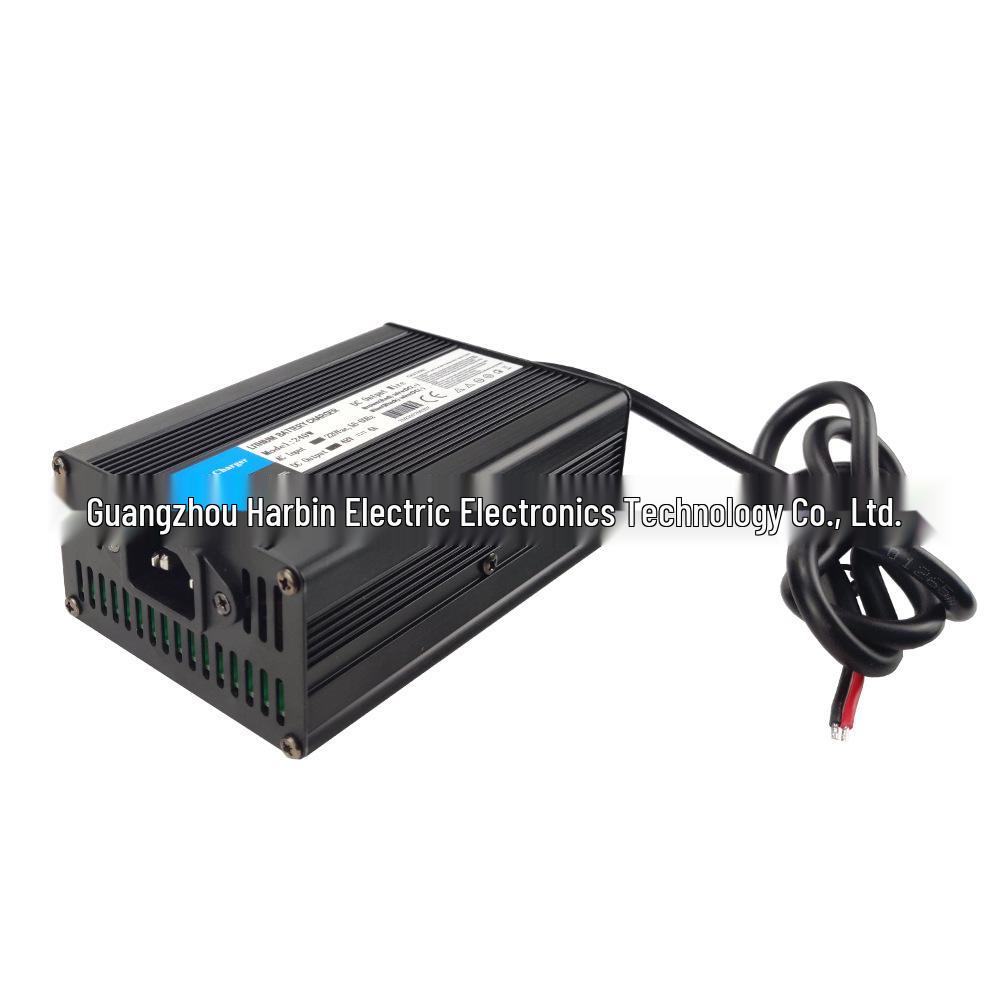 24V/29.2V 10A Lithium Battery Charger for Bumper Cars & Electric Wheelchairs with Overvoltage and Overcurrent Protection.