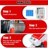 Automatic Fuel Transfer Pump With Auto-Stop, 3.2 GPM Fuel Transfer Pump Battery Powered, 51'' Extra Long Hose, 4 Can Adapters, Portable Fuel Pump