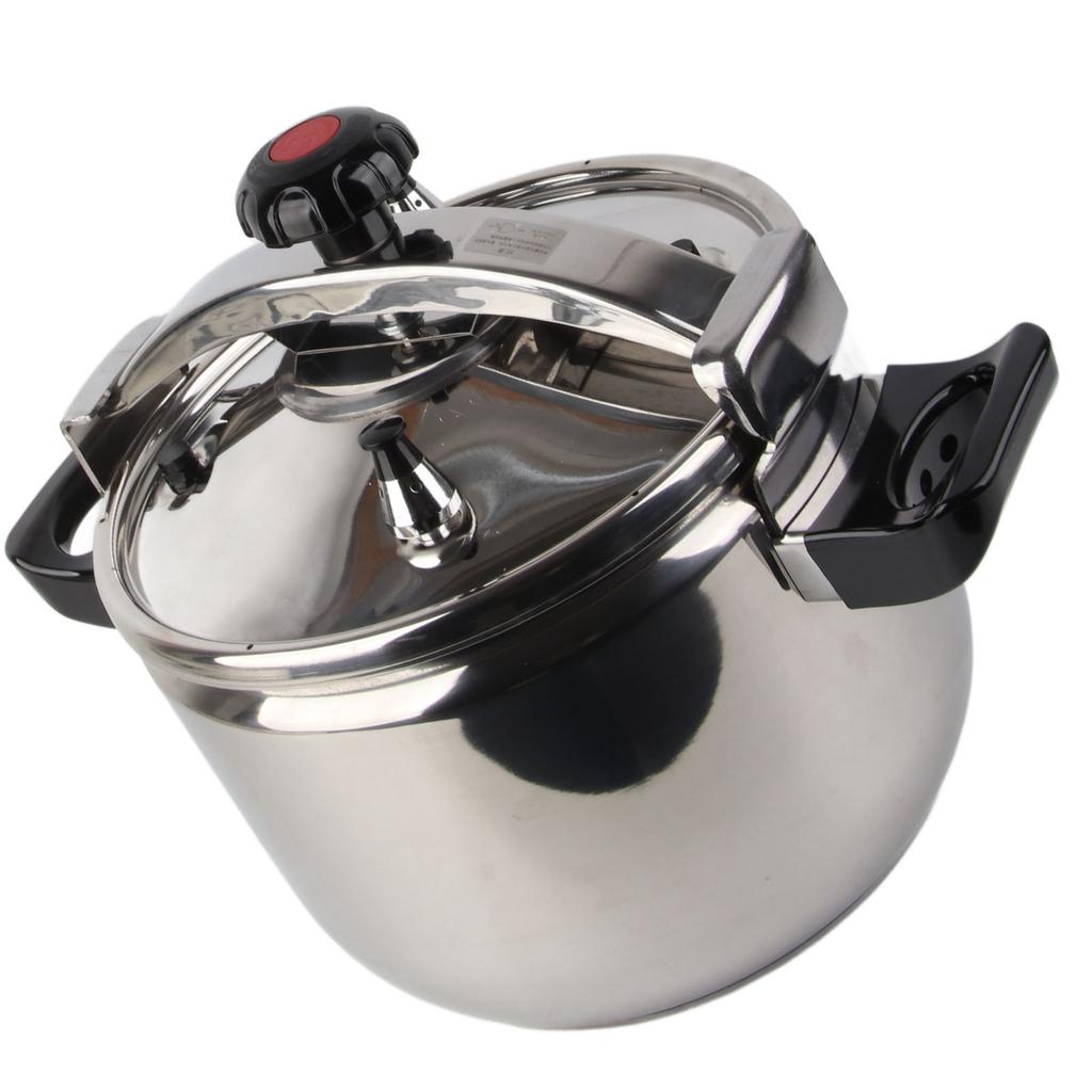 Household Stainless Steel Pressure Cooker Canner Explosion Proof Double Bottom Pressure Cooker for