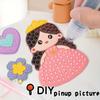 DIY-Perlen-Set für Kinder mit Perlenstift und tragbarer, verschließbarer Box - Prinzessin 5 Muster