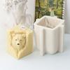 3D Animal Shaped Candle Mold Aromatherapy Soap Mould Resin Epoxy Mould Plaster Ornament for Birthdays and Festivals