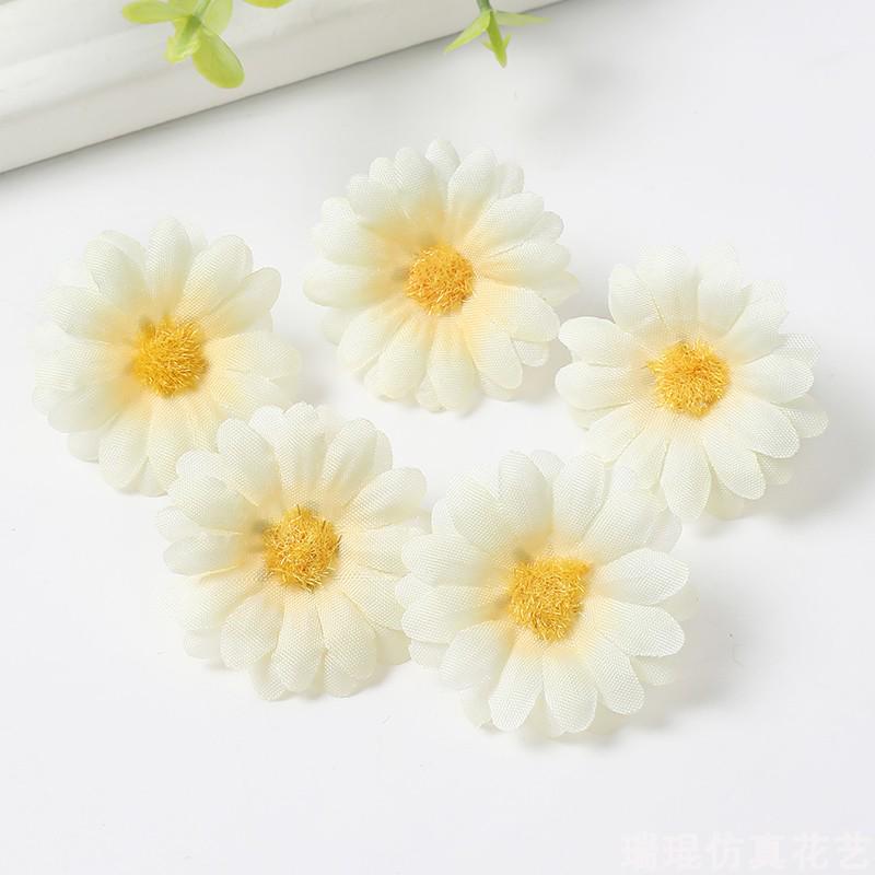 Mori Sonnenblume & Chrysantheme Seidenblumen für Foto-Requisiten & DIY-Bastelarbeiten