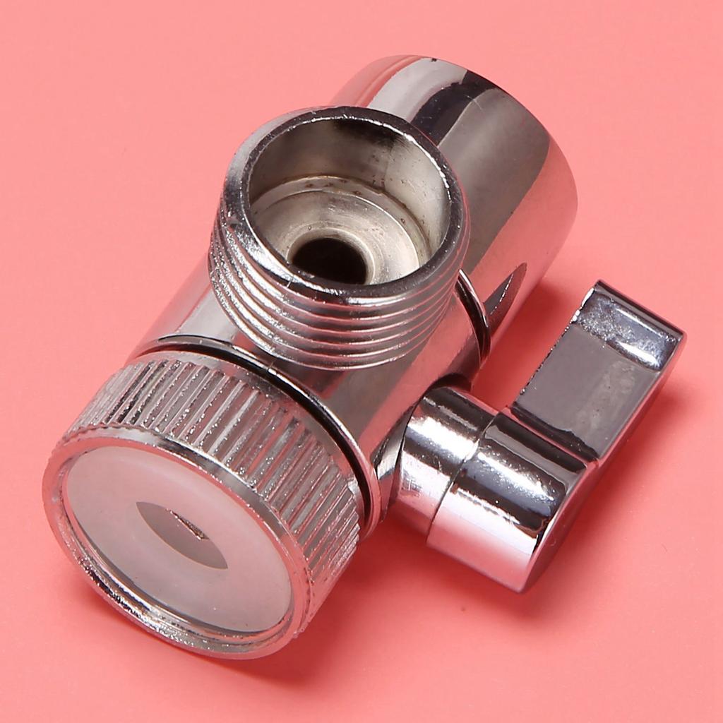 A84E-3X Faucet Valve Diverter Sink Valve Water Tap Faucet Splitter Adapter Home Bathroom Kitchen Diverter