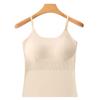 Cross Back Bralette Women's Summer Thin Seamless Underwear with Chest Pad Anti-Light Crossbody Vest Worn Underwear