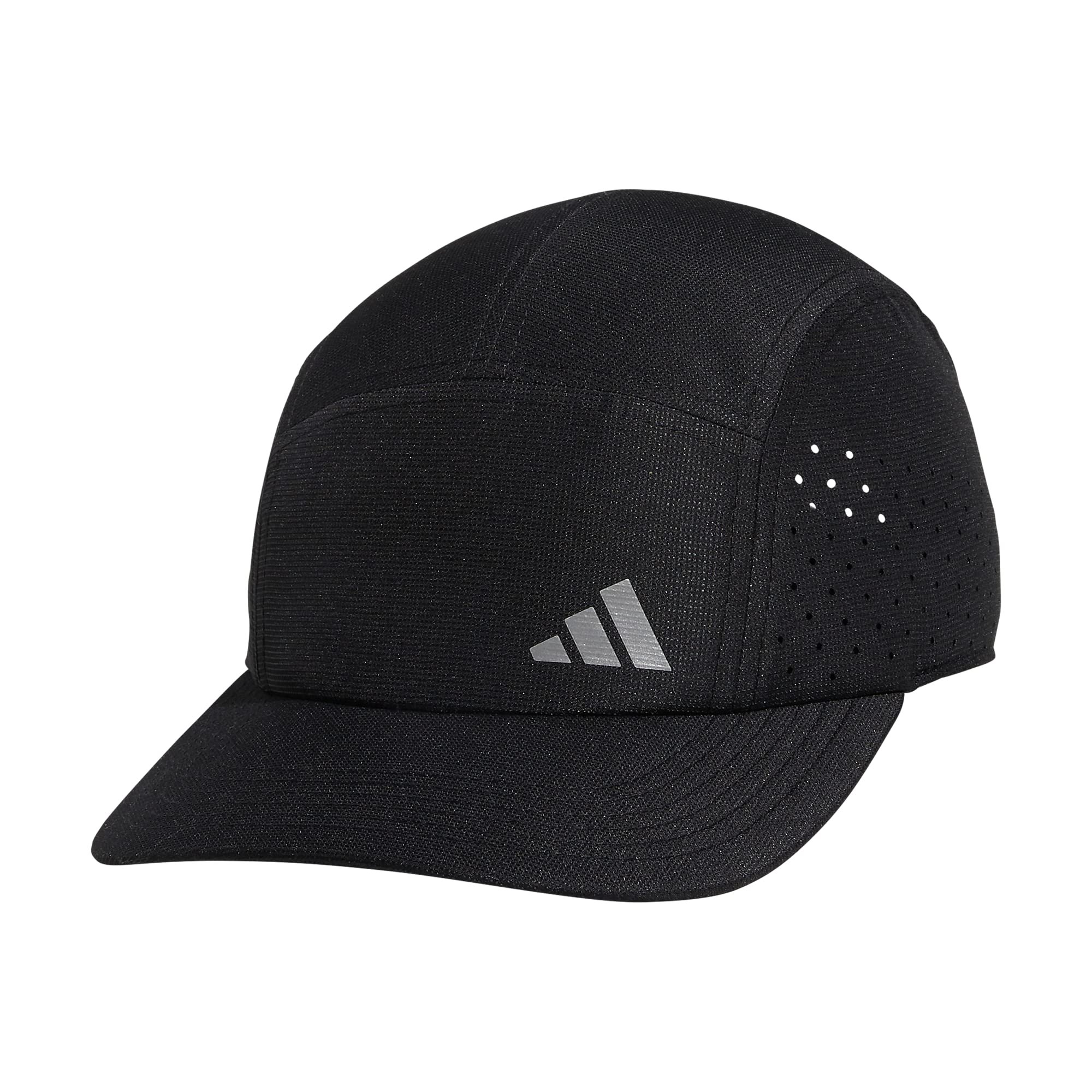 

adidas Superlite Trainer 3 Performance Relaxed Fit Adjustable Running and Training One Size Men s Hat, Black/Silver Reflective,