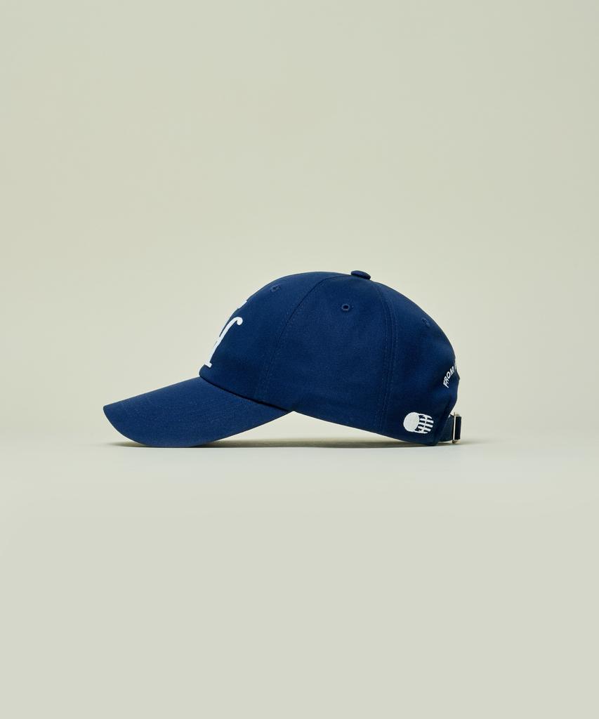 Teulaepighamoni Deep Shape Applique Logo Ballcap_Navy