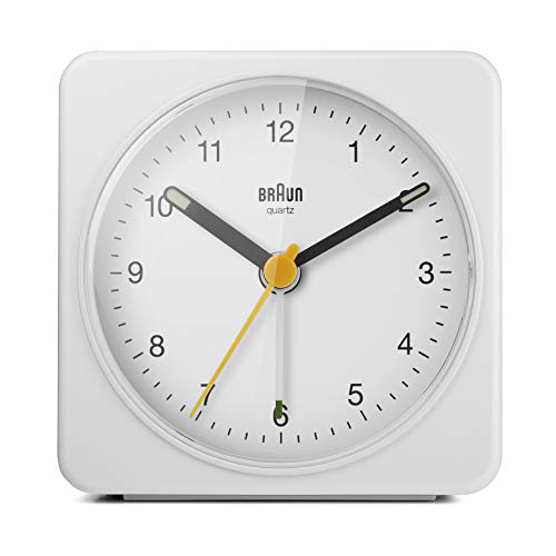 [Officially Imported] BRAUN Analog Alarm Clock BC03W