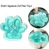 Giant Decompressing Pinching Cat Paw Sticky Relief Relax Toys Pinching and Decompressing Toy
