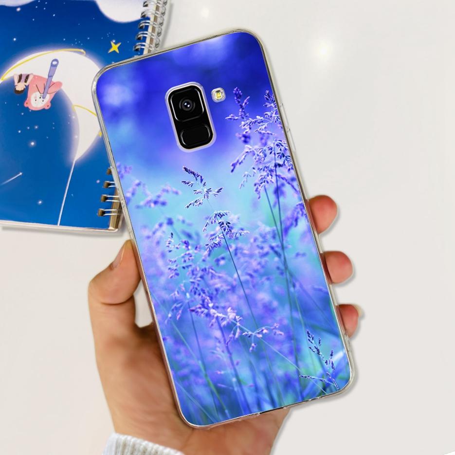 For Samsung Galaxy A8 Plus 2018 Case SM-A730F Luxury Painted Cover Soft Silicone Phone Case For Samsung A8 2018 A530F A8+ Fundas