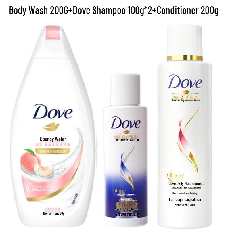 DOVE Подарочный набор для ванны и ухода за волосами