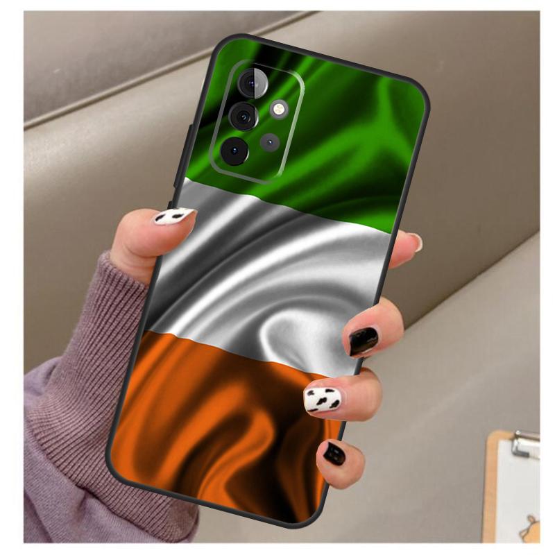 Irish Passport Ireland Flag Case For Samsung Galaxy A56 A16 A26 A36 A06 A52 A53 A33 A13 A34 A54 A14 A15 A35 A55 A22 A32