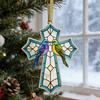 Bird Christmas Ornament Christian Symbol Hanging Decoration Bird And Faith Token Ornament for Xmas Tree