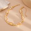 Irregular Beaded Choker Collar Collarbone Chain Female, Simple Ins Star Cross Fringed Collar