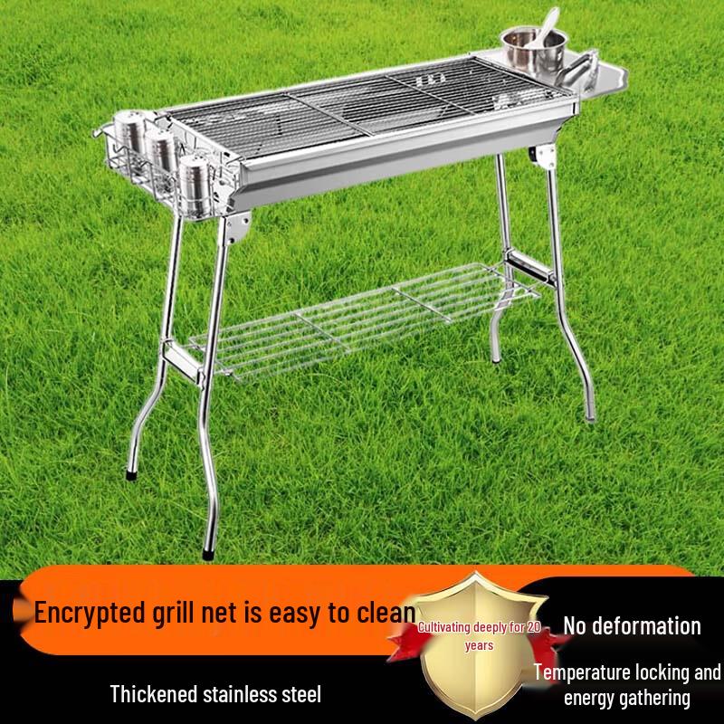 

Beifu Зовнішній вугільний BBQ гриль з нержавіючої сталі