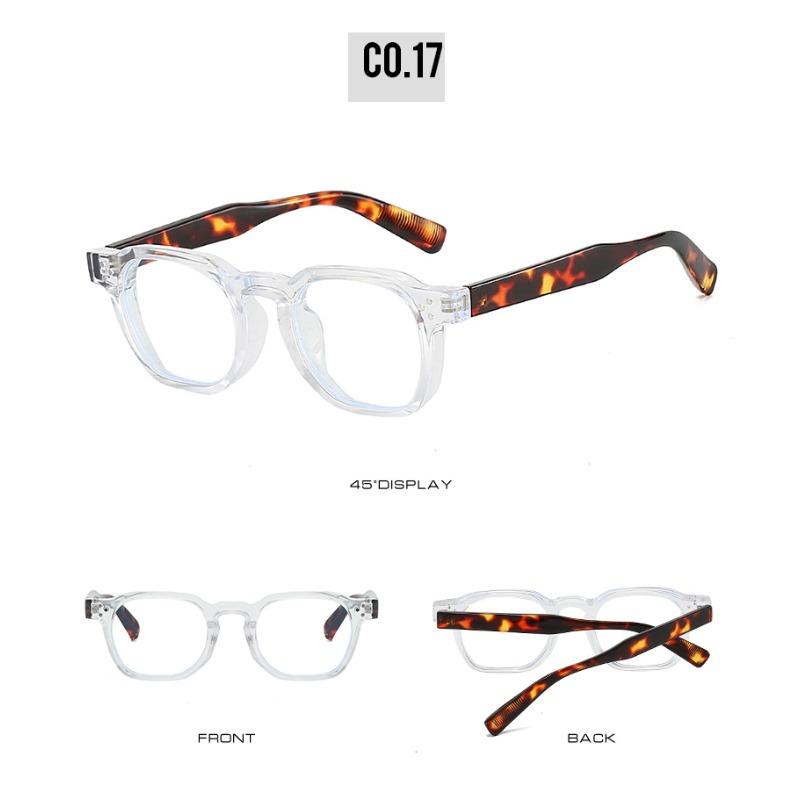 Fashion Vintage Rivet Round Sunglasses Women Men Luxury Leopard Sun Glasses Anti Blue Light Eyeglasses UV Protection Goggles