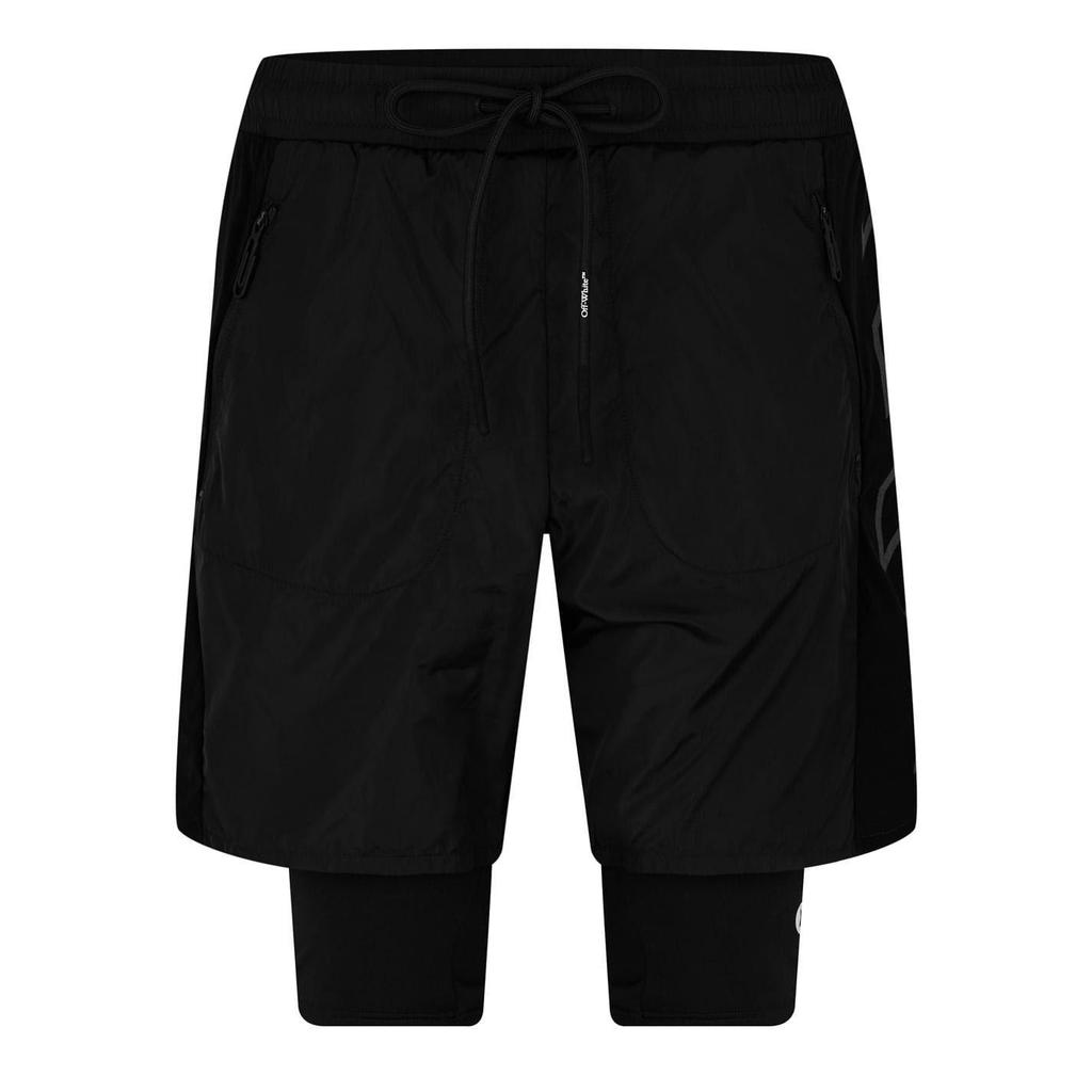 Off White Mens Diag Arrow Shorts