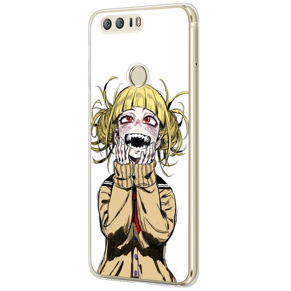 DT3 Hero Academia Toga Case for Samsung A04 A14 A23 A34 A54 M23 M33 M52 M53 Realme 10 9 C30S C35 C55 VIVO Y02S Y21 Y33S Y51 X80 Pro Clear Cover