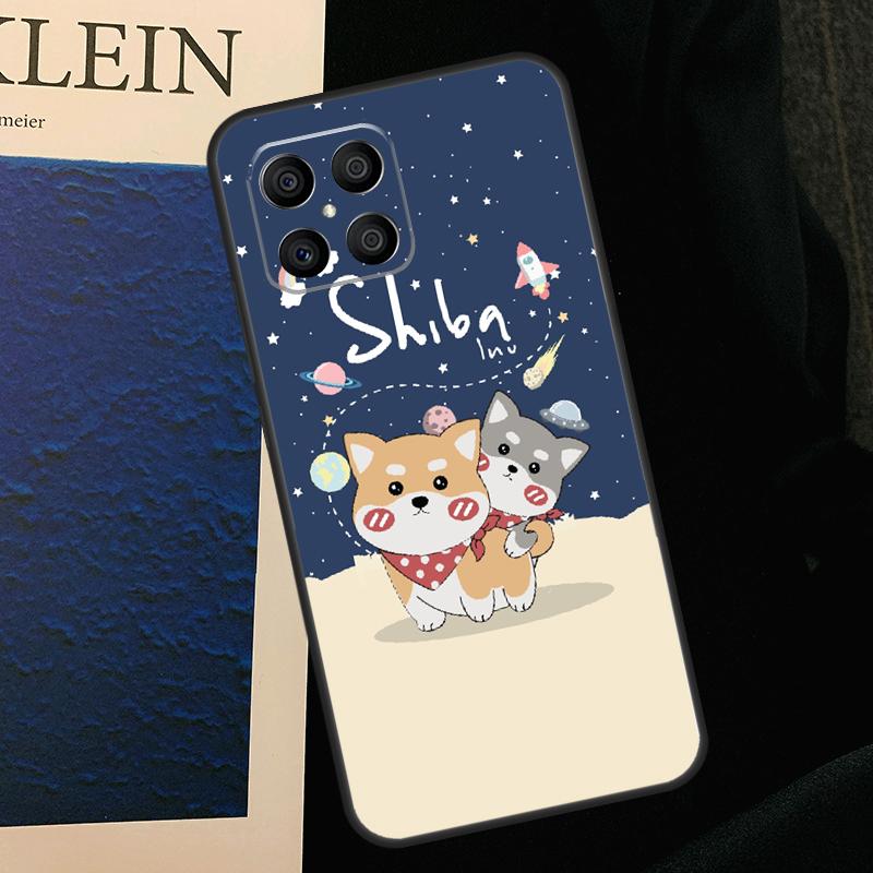 Cute Shiba Inu Case For Honor 200 Lite Magic 7 5 6 Pro Honor X9c X9b X9a X8b X8a X8 X9 50 70 90 Cover