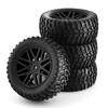 1/10 RC Off Road Tires And Wheels 12mm Hex Rubber Short Course Truck Tyres For 1:10 Scale Buggy Car Kyosho ARRMA Traxxas Wltoys