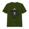 Preußischer Adler T-Shirt Deutschland Souveränitätszeichen Druck Einzigartiges Design für Männer und Frauen vintage Gewaschen Vielseitig Stilvoll Lässig