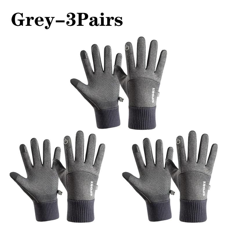 Winter Gloves Warm All-fingerTouch Screen OutdoorCycling Windproof and Cold Protection Sports Cycling Skiing Outdoor Accessories