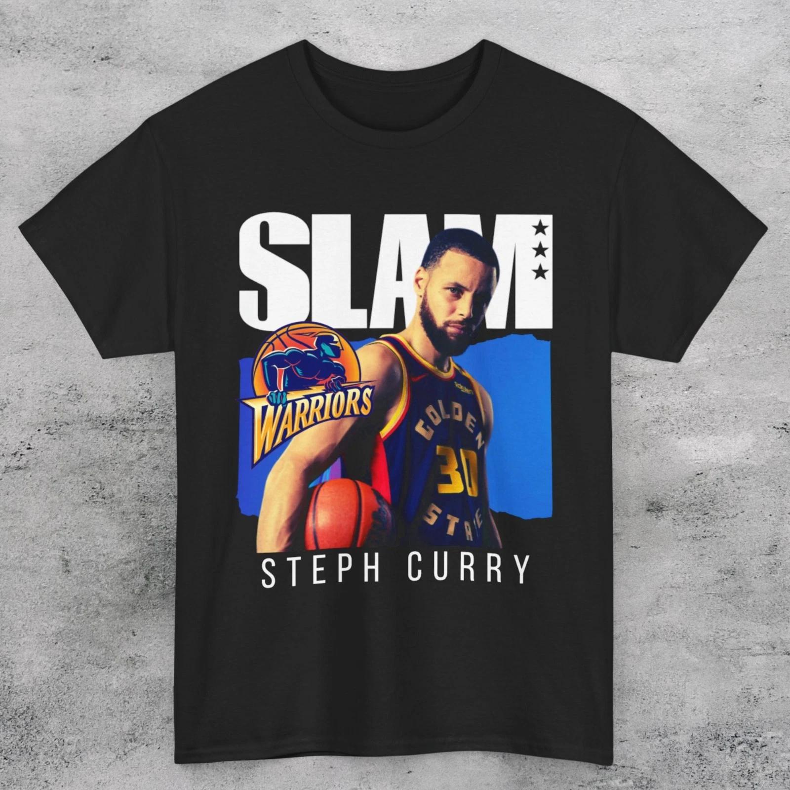 Stephen  Steph  Curry Slam Cover GSW T Shirt XXXXL