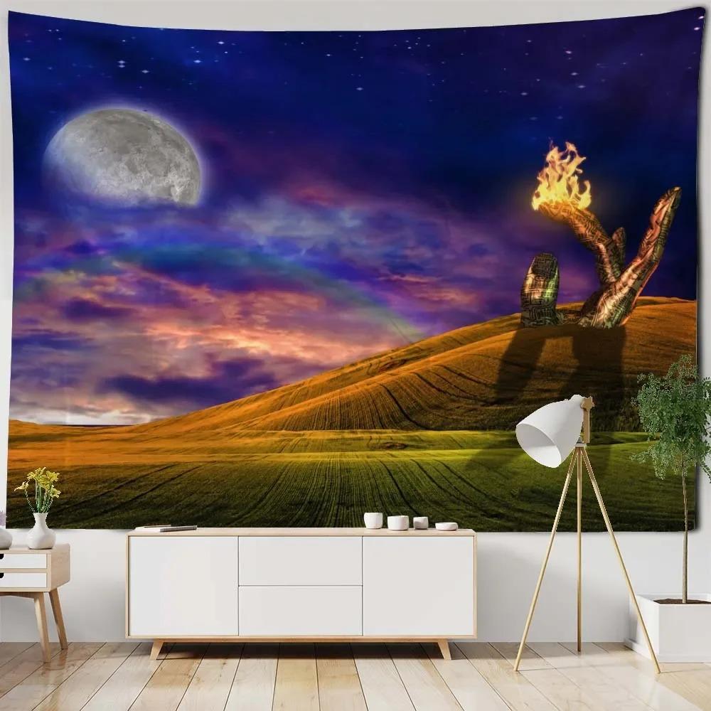 Starry Sky Universe Decorative Tapestry Home Wall Decoration Office Living Room Tapestry