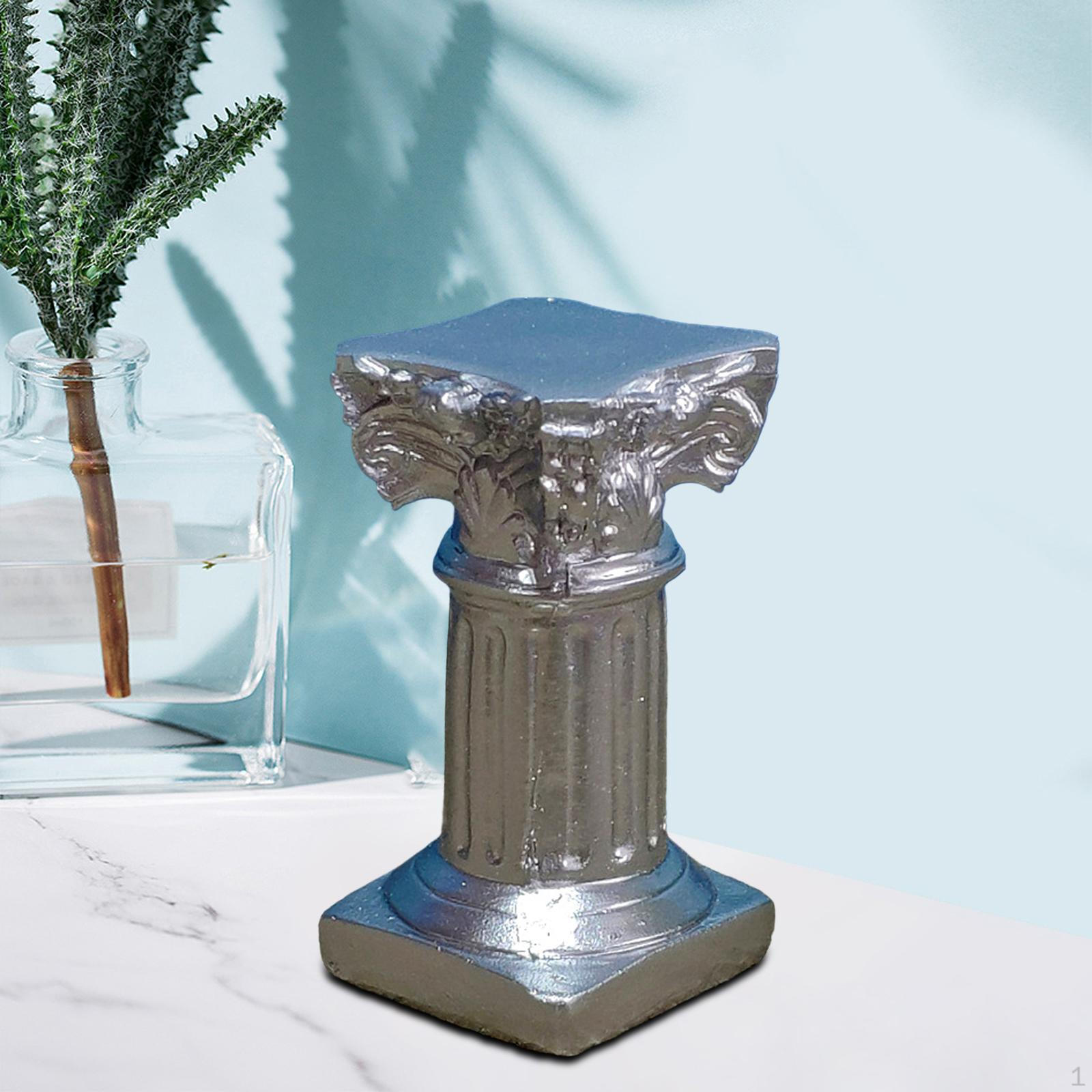 

Classical Miniature Roman Column Decoration Small Ornament Pedestal Plinth Pillar for Wedding