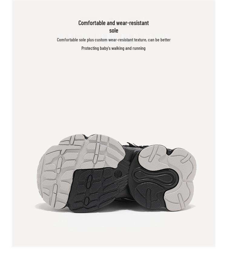 ABCkids Winter Casual Shoes for Older Kids: Thick Sole, Plus Velvet, Unisex Dad Style