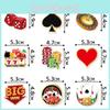 Scatter Casino Card Confetti For Birthday Party Table Decor Festive Atmosphere
