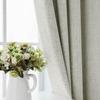 1panel Modern Style Rainbow Linen Curtain, Window Curtains for Living Room, Bedroom, Kitchen, Home Decor, Grommet Top Curtains