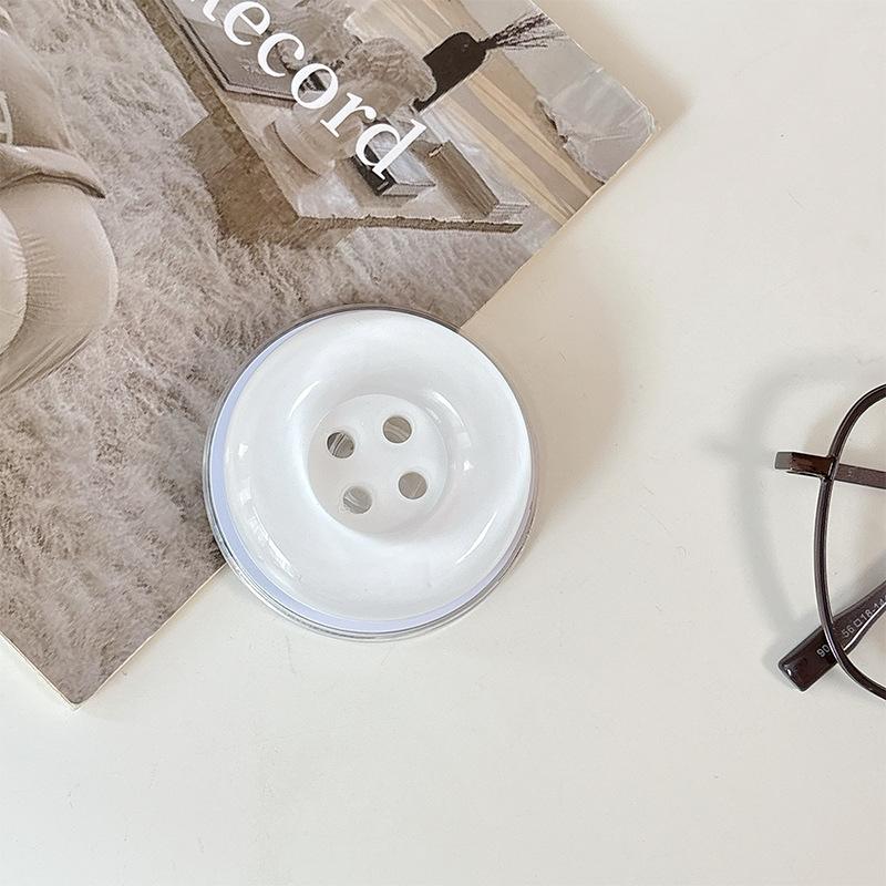 Candy Button Telescopic Air Cushion Ring, Mobile Phone Airbag Bracket, Magnetic Desktop Support, Niche Accessories, Decorations