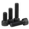 12.9 Black High-Strength Knurled Socket Head Cap Screw Bolt M2 M3 M5
