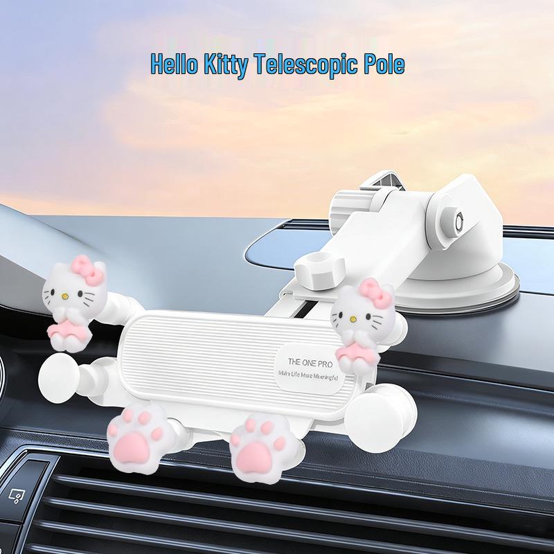 Cute Dashboard Suction Cup Car Phone Holder for Girls