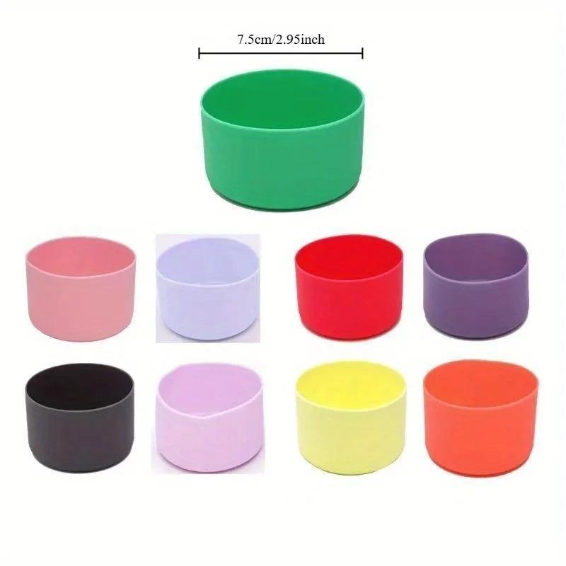 7.5cm Silicone Tumbler Boot Non-Slip Bottom Sleeve Cover for 20oz/30oz/40oz Tumblers