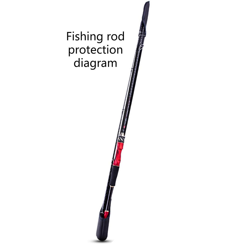 Fishing Rod Tie Tip Cover Sleeve Luya Bundle Rod Belt Fishing Rod Tip Cover Strap Fishing Accessories Fishing Rod Straps