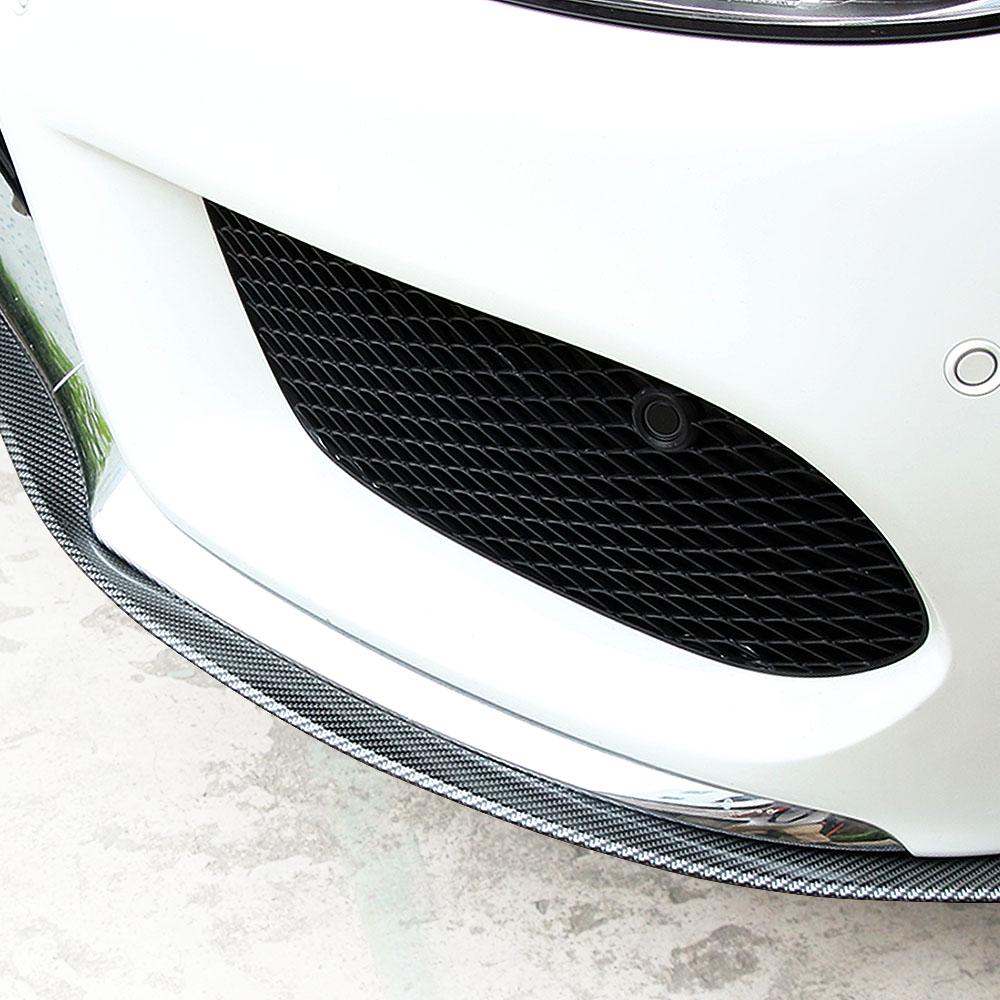 Buy Carbon Fiber Car Front Lip Skirt Side Body Trim Bumper For Mercedes